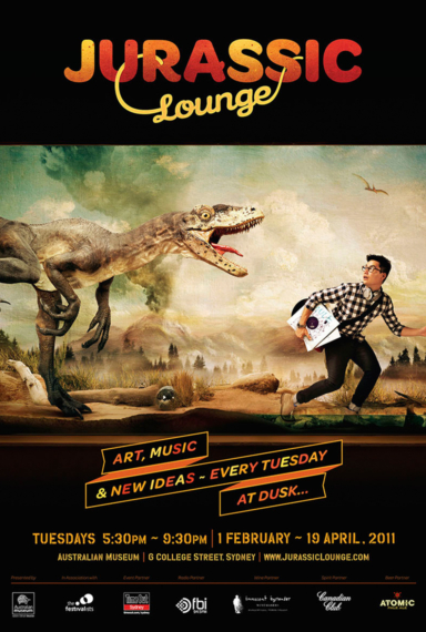 Carnival Studio Jurassic Lounge Key Art