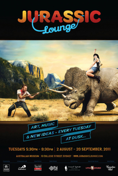 Carnival Studio Jurassic Lounge Key Art