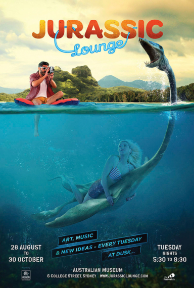 Carnival Studio Jurassic Lounge Key Art